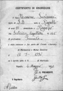 Iscrizione alla società