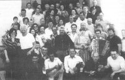 Foto di gruppo ad una gita sociale