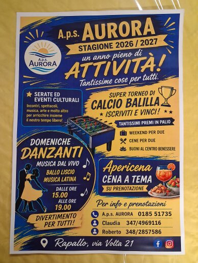 Attività Sociali per il 2026/2027