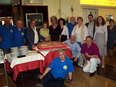 Foto del Presidente col Consiglio Direttivo