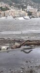 Danni della mareggiata a Rapallo