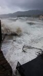 Danni della mareggiata a Rapallo